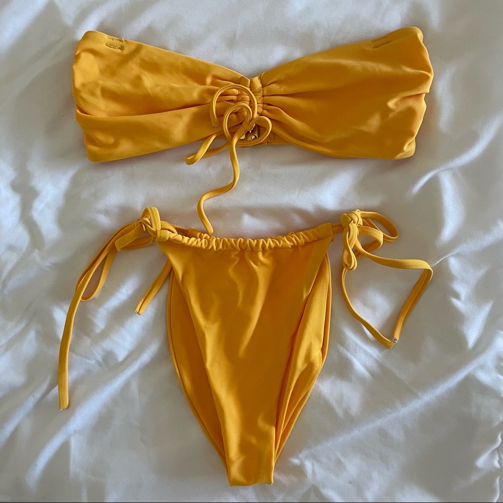 new look tie/bandeau bikini (xs)